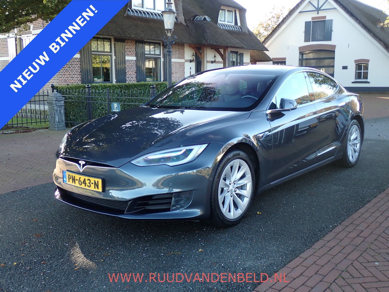 Tesla Model S - 75 89%SOH AUTOPILOT / CCS / PANODAK / PREMIUM CONNECTIVITY - AutoWereld.nl