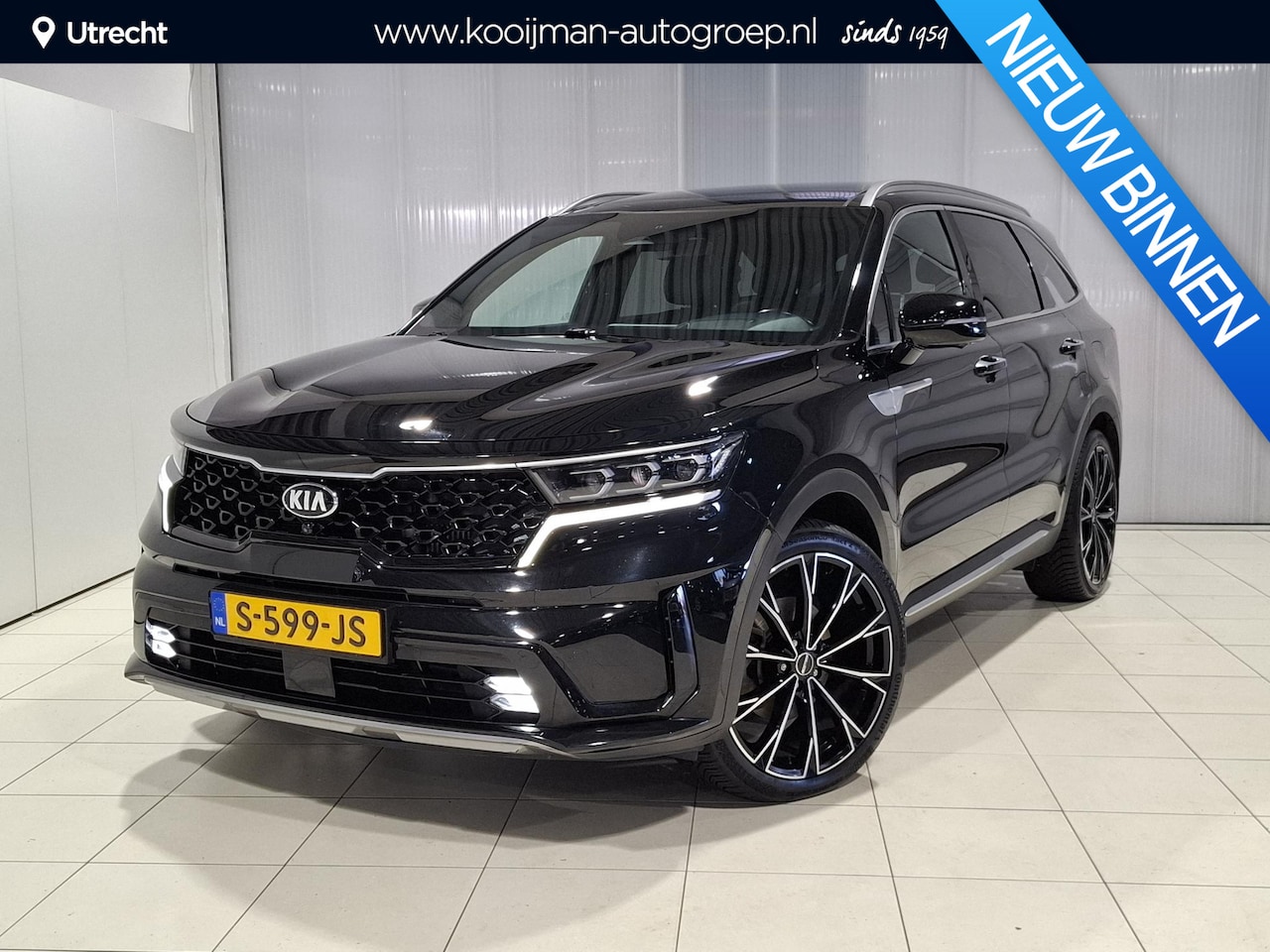 Kia Sorento - 1.6 T-GDI Plug-in Hybrid 4WD ExecutiveLine 7p. 21 Inch, Schuif kantel dak, Stoel en Stuur - AutoWereld.nl