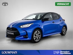 Toyota Yaris - 1.5 Hybrid Business Plus | Blauw Gewrapt | Head-Up Display | Dodehoek detectie | Parkeerse