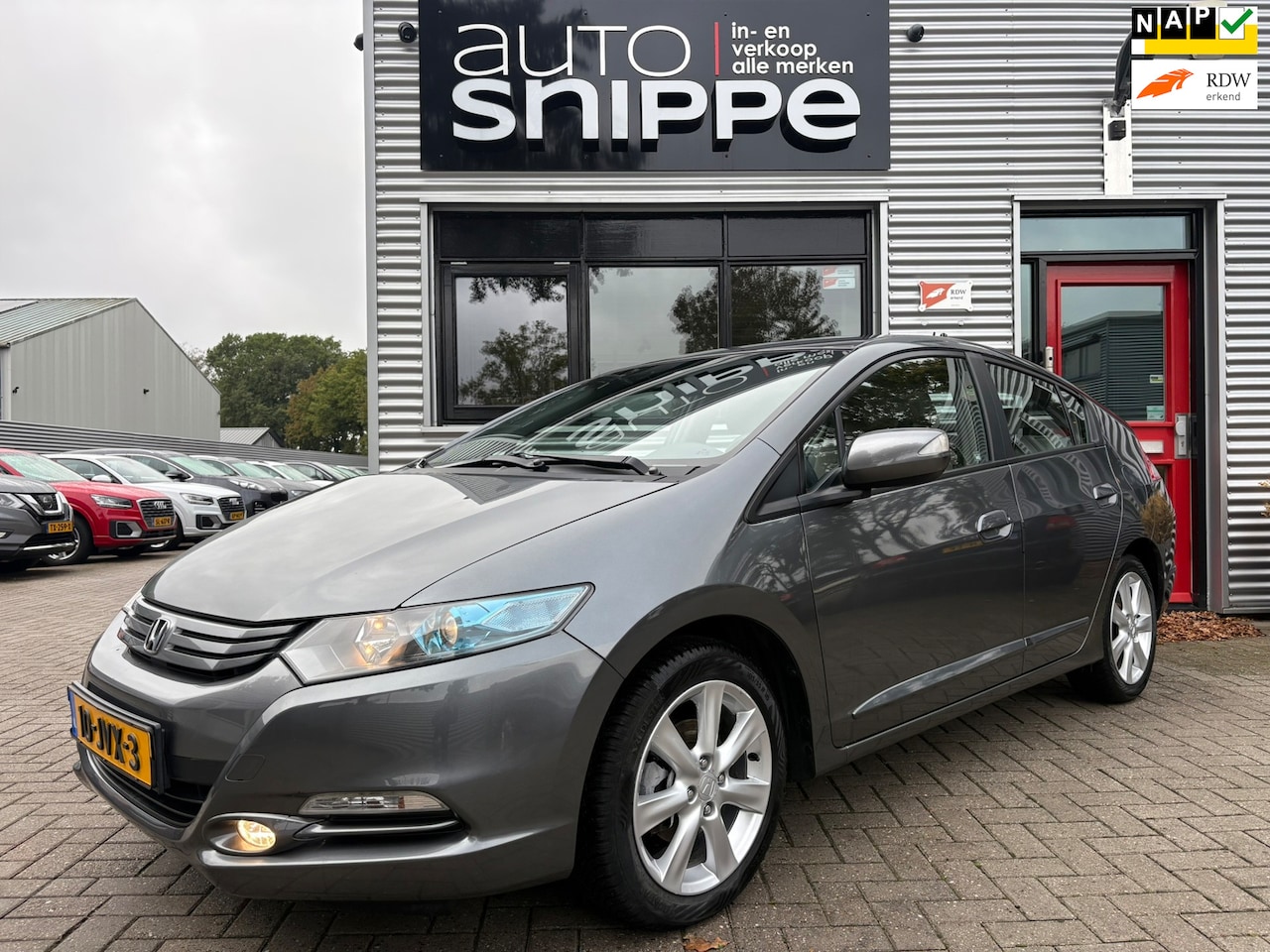 Honda Insight - 1.3 Elegance HYBRID -CLIMA-CRUISECONTROL-STOELVERWARMING-LICHTMETALEN VELGEN-FIETSENDRAGER - AutoWereld.nl