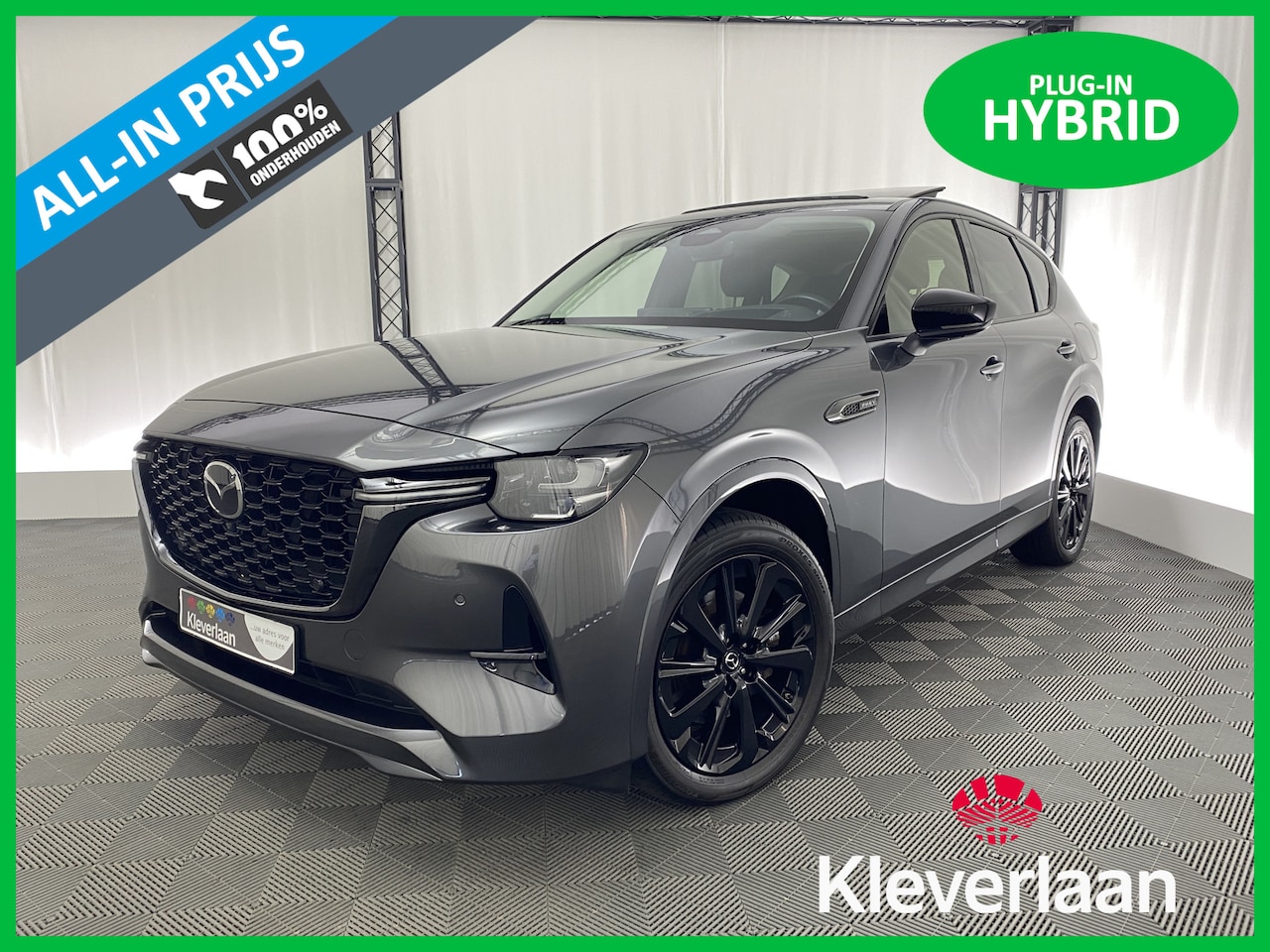 Mazda CX-60 - 2.5 e-SkyActiv PHEV Homura | BOMVOL | Panodak | Trekhaak | Adaptieve cruise | Leer | Stoel - AutoWereld.nl