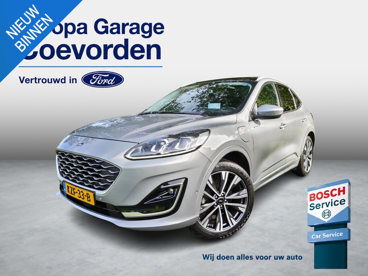 Ford Kuga - 2.5 PHEV 225pk Vignale | PANO | HAAK | HUD | WINTERPACK | B&O | - AutoWereld.nl
