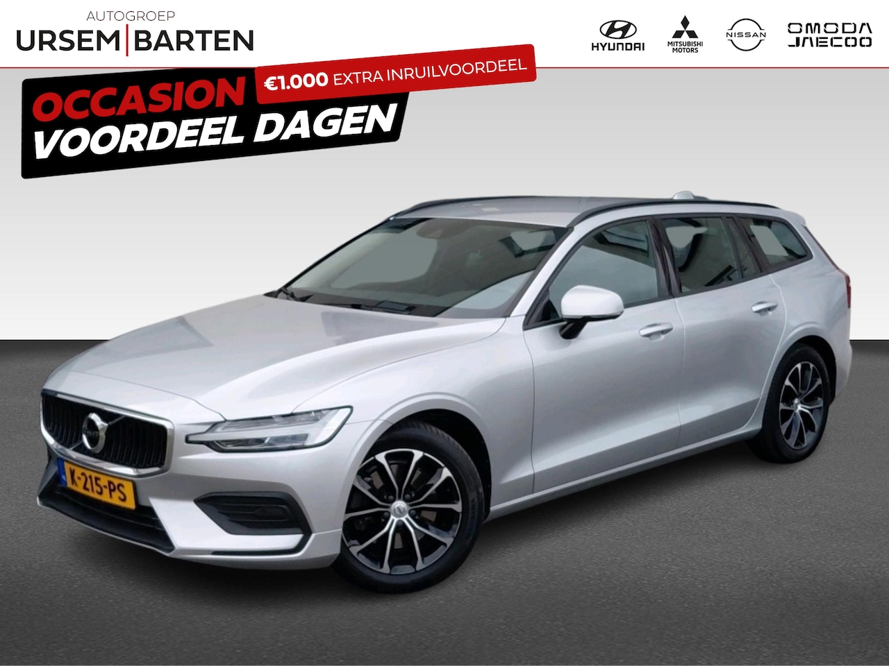 Volvo V60 - 2.0 B3 Momentum Advantage | Achteropkomend verkeer waarschuwing | Aluminium interieur afwe - AutoWereld.nl