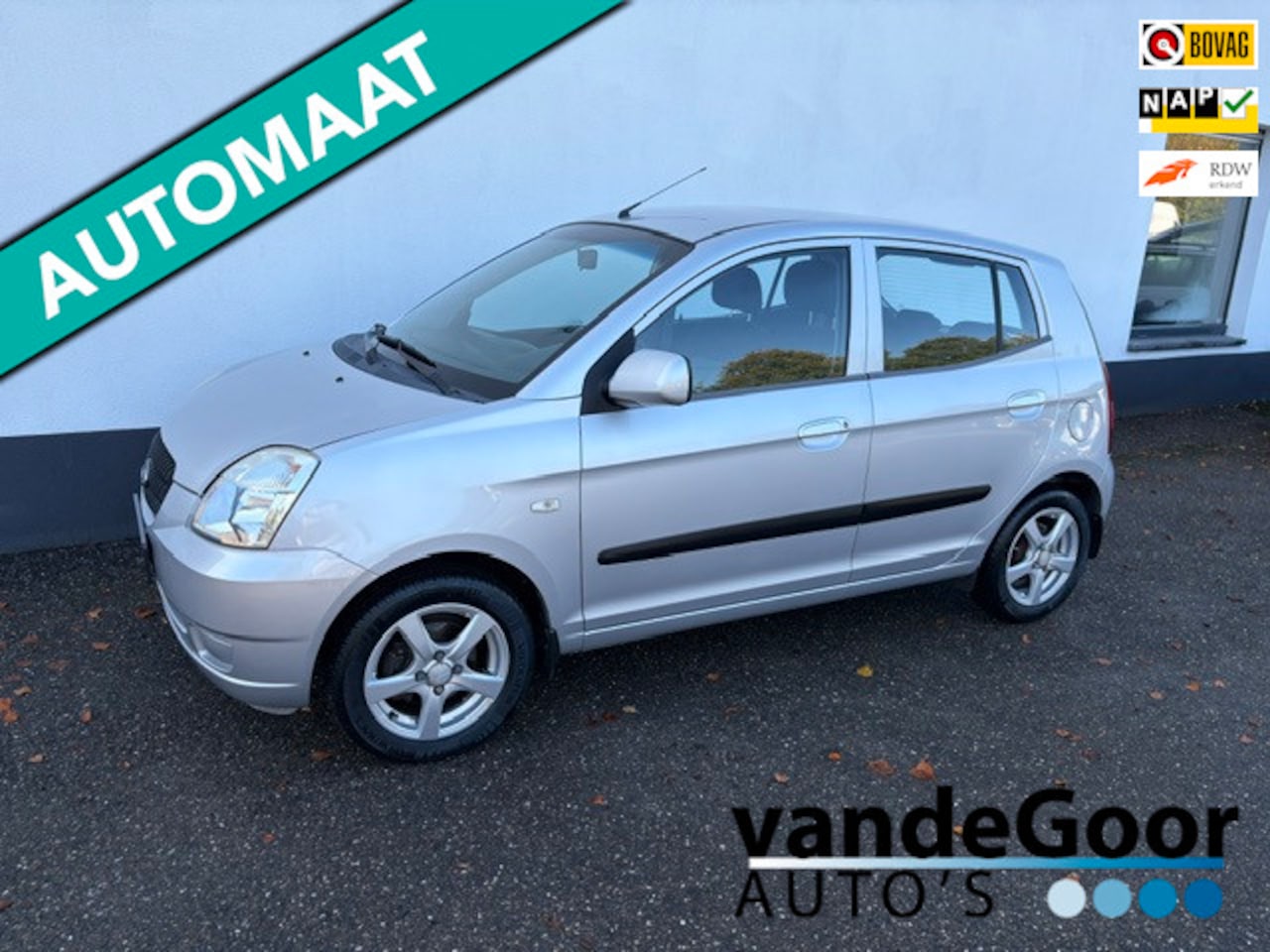 Kia Picanto - 1.1 LXE 1.1 LXE, '04, aut., nwe. dist.riem, 5-drs., in een keurige staat ! - AutoWereld.nl