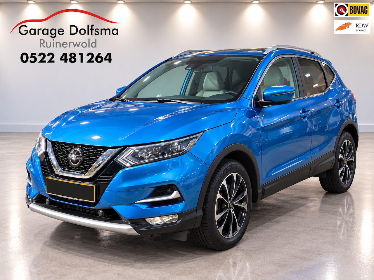 Nissan Qashqai - 1.5 dCi Business Edition-NL auto-Leer-Pano-Trekhaak- - AutoWereld.nl