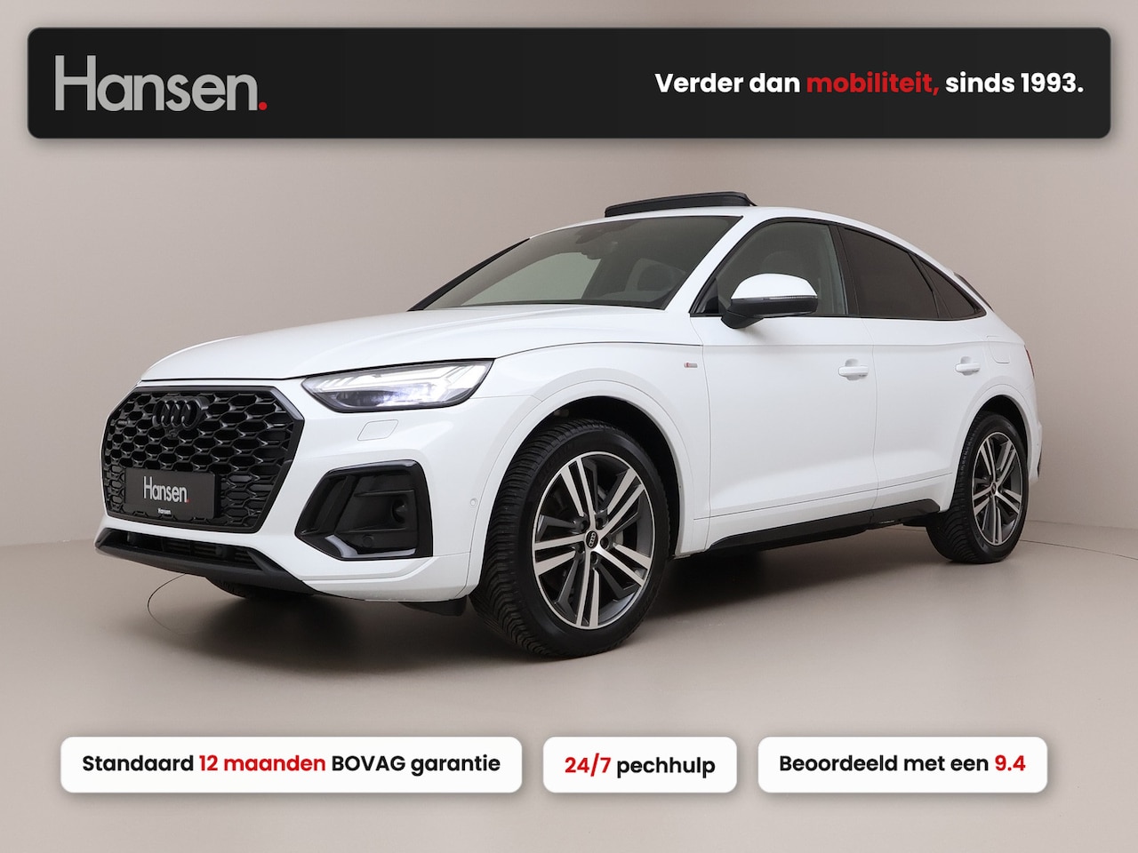 Audi Q5 Sportback - 55 TFSI e S-Line Competition I Panoramadak I Matrix I Luchtvering I 360 Camera I Elek. Ach - AutoWereld.nl