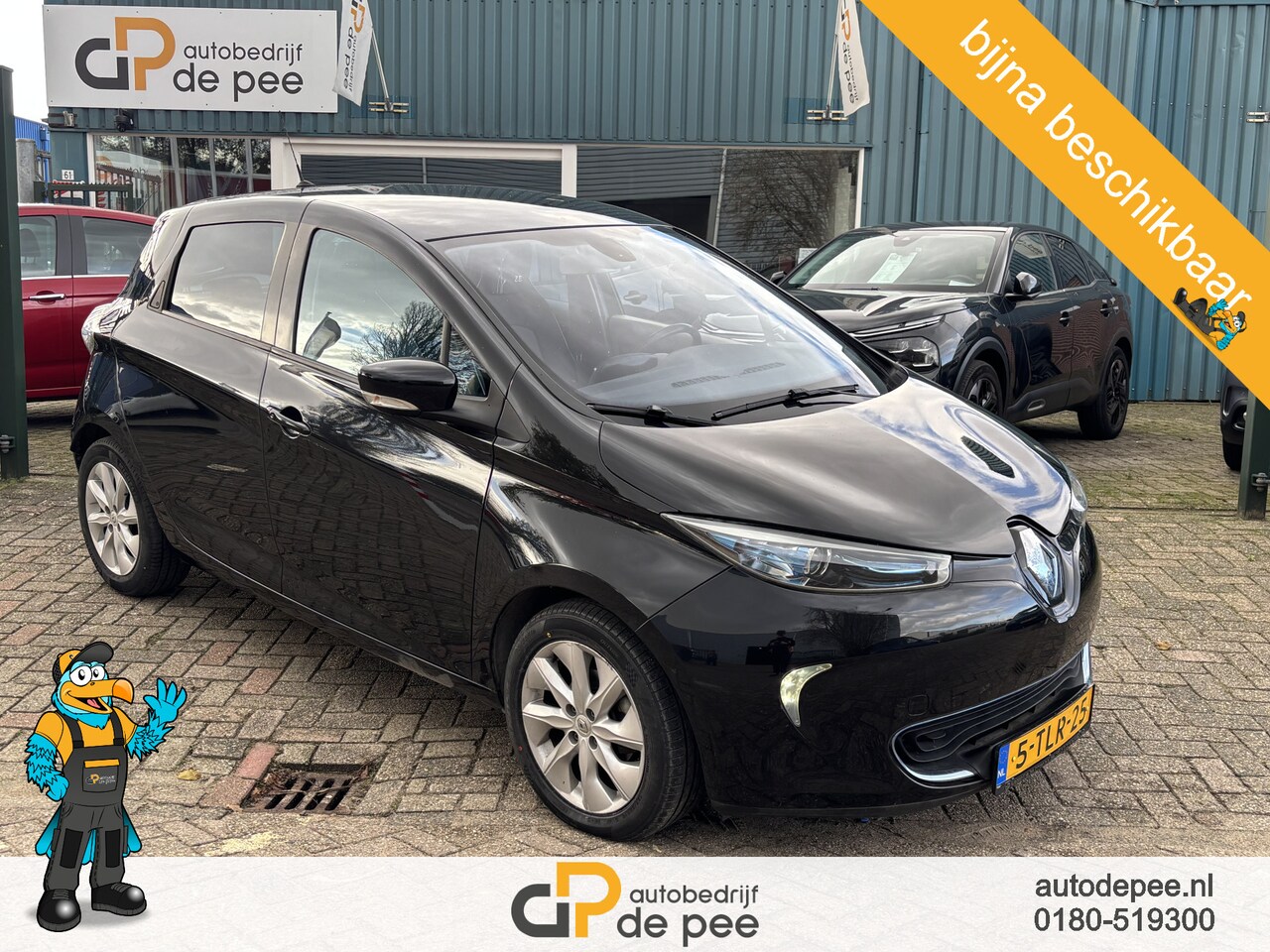 Renault Zoe - Q210 Zen Quickcharge 22 kWh GARANTIE/INCL.ACCU SOH 91%/LM.VELGEN/CLIMA/CRUISE/EL.RAMEN/BLU - AutoWereld.nl