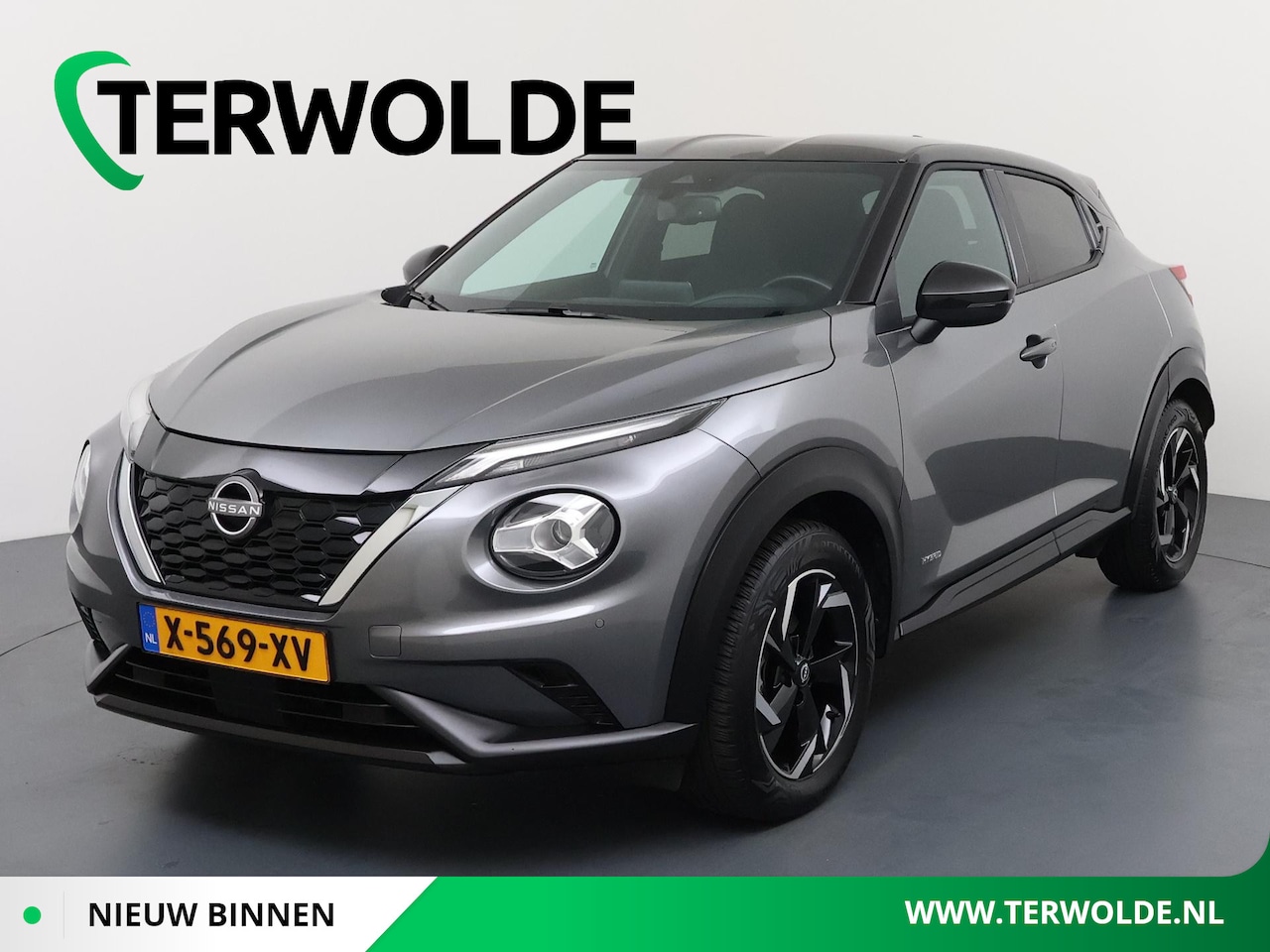 Nissan Juke - 1.6 Hybrid N-Connecta | Apple Carplay/Android Auto | Climate Control | Parkeercamera | - AutoWereld.nl