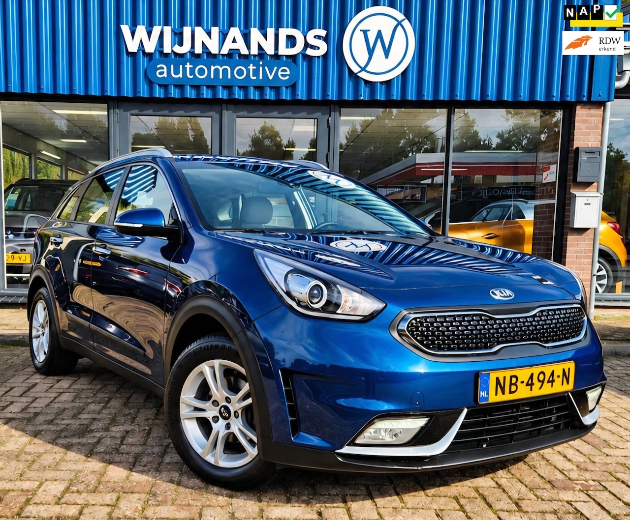 Kia Niro - 1.6 GDi Hybrid First Edition Trekhaak Lane Assist - AutoWereld.nl