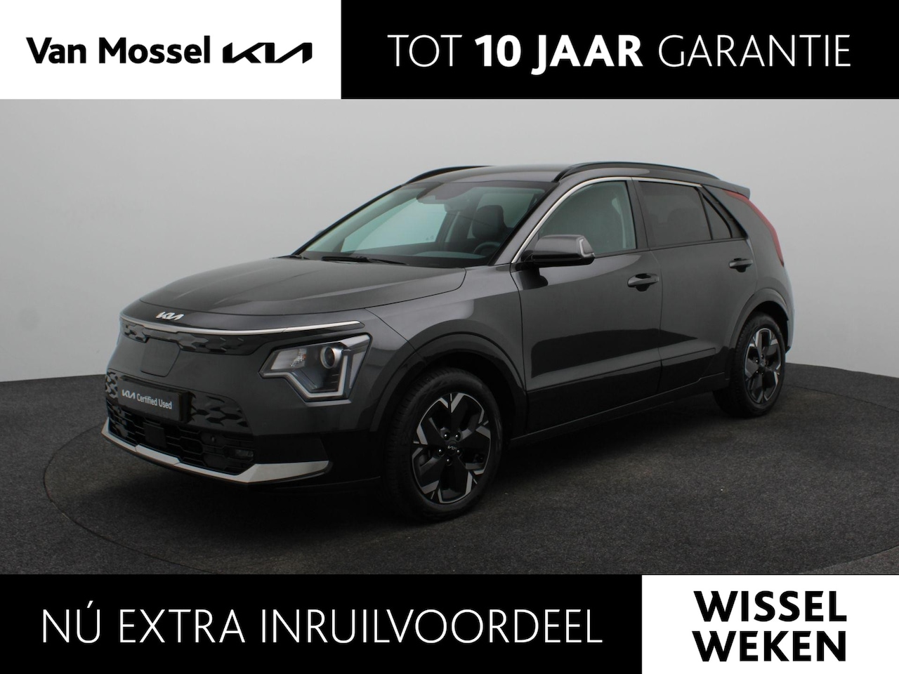 Kia Niro EV - Light Advanced 64.8 kWh | Stoel en Stuur verwarming | Keyless | Clima | Adapt. Cruise - AutoWereld.nl
