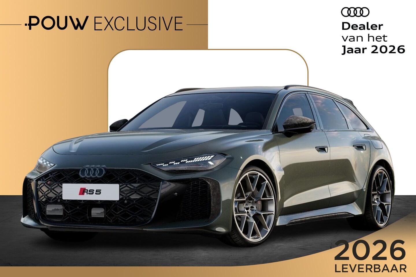 Audi RS5 - Avant e-hybrid 640pk quattro | Sportpakket | Keramische Remmen - Bronskleurige Remzadels - AutoWereld.nl