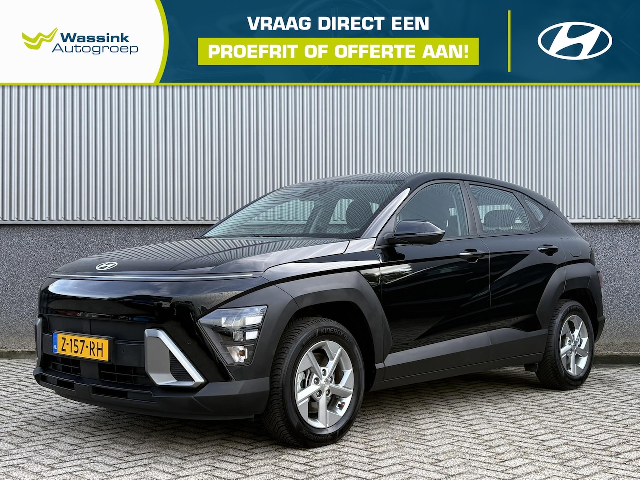 Hyundai Kona - 1.6 GDI HEV 141pk DCT Comfort | Navigatie | Climate Control | Adaptive Cruise Control | - AutoWereld.nl