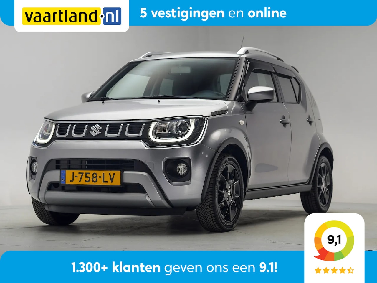 Suzuki Ignis - 1.2 Smart Hybrid Select [ 1e eigenaar Apple/Android Stoelverwarming Camera ] - AutoWereld.nl