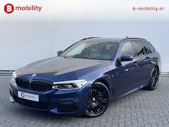 BMW 5-serie Touring - 530i High Executive M-Sport 'Mediterran Blau' Trekhaak 2.000kg | Head-Up | Harman Kardon |