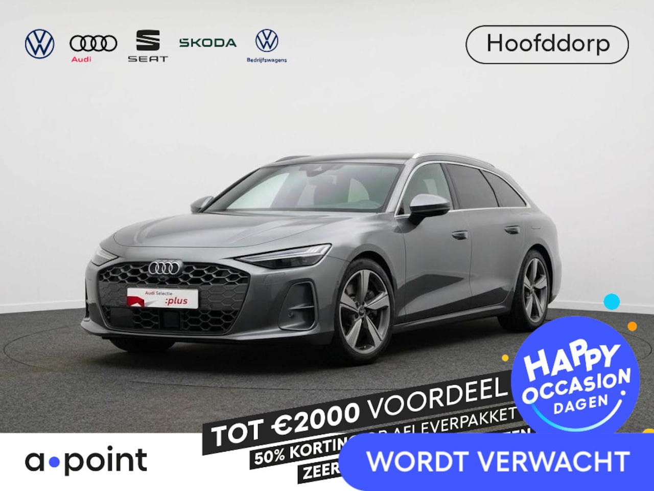 Audi A6 Avant - 2.0 e-hybrid quattro S edition 299pk | Komt begin november binnen | Panoramadak | Trekhaak - AutoWereld.nl