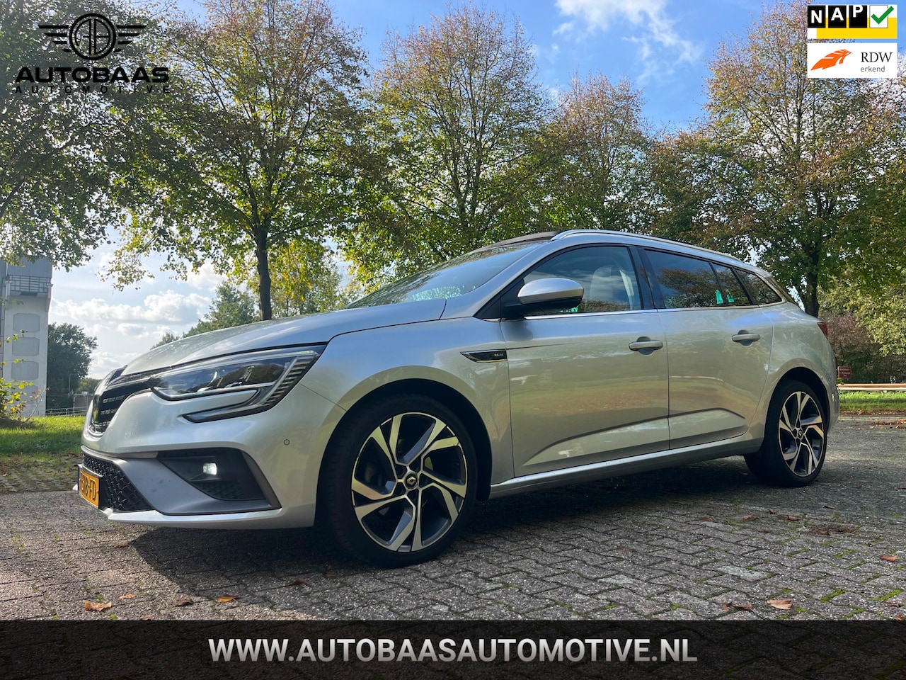 Renault Mégane Estate - 1.3 TCe 160 R.S. Line AUTOMAAT+NLAUTO+PANORAMADAK+BOSE SOUND+FULL LED+GROOT NAVI+CAMERA+TR - AutoWereld.nl