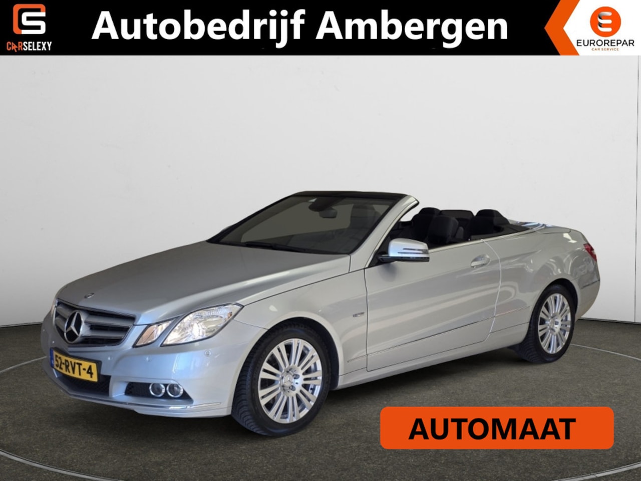 Mercedes-Benz E-klasse Cabrio - 200 CGI Avantgarde Géén Afleverkosten org. ned. - AutoWereld.nl