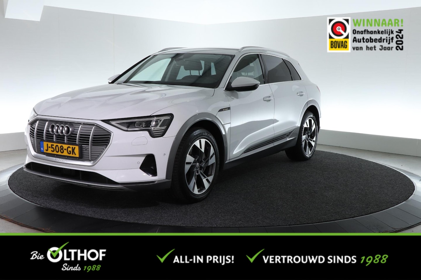 Audi e-tron - e-tron 55 quattro 95 kWh | ALL-IN PRIJS | SOH 90% | ADAP. CRUISE | CARPLAY | STOELVERW. | - AutoWereld.nl