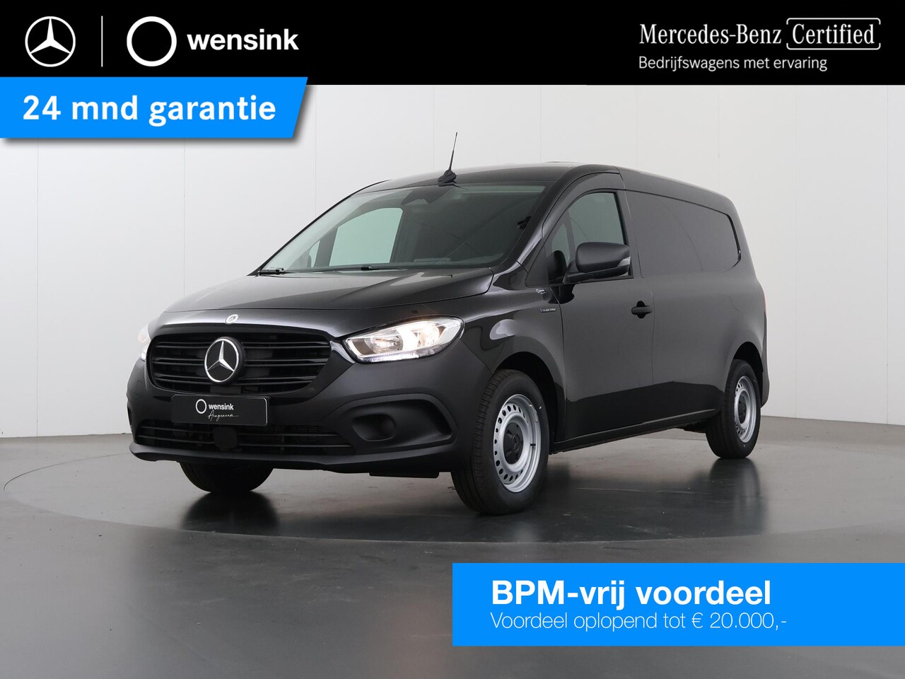 Mercedes-Benz eCitan - 112 Base L2 51 kWh | Achteruitrijcamera | DC laden 75 kW | Climate Control | Multifunction - AutoWereld.nl