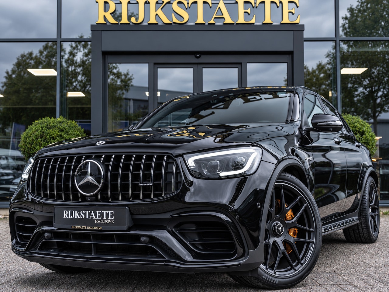 Mercedes-Benz GLC-klasse - AMG 63S 4MATIC+|PANO|KERAMISCH|BURM.H.E. - AutoWereld.nl