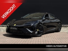 Lotus Emeya - Base 102 kWh | Intelligent Glass Roof | Luchtvering | 21" Glossy black velgen | Alcantara