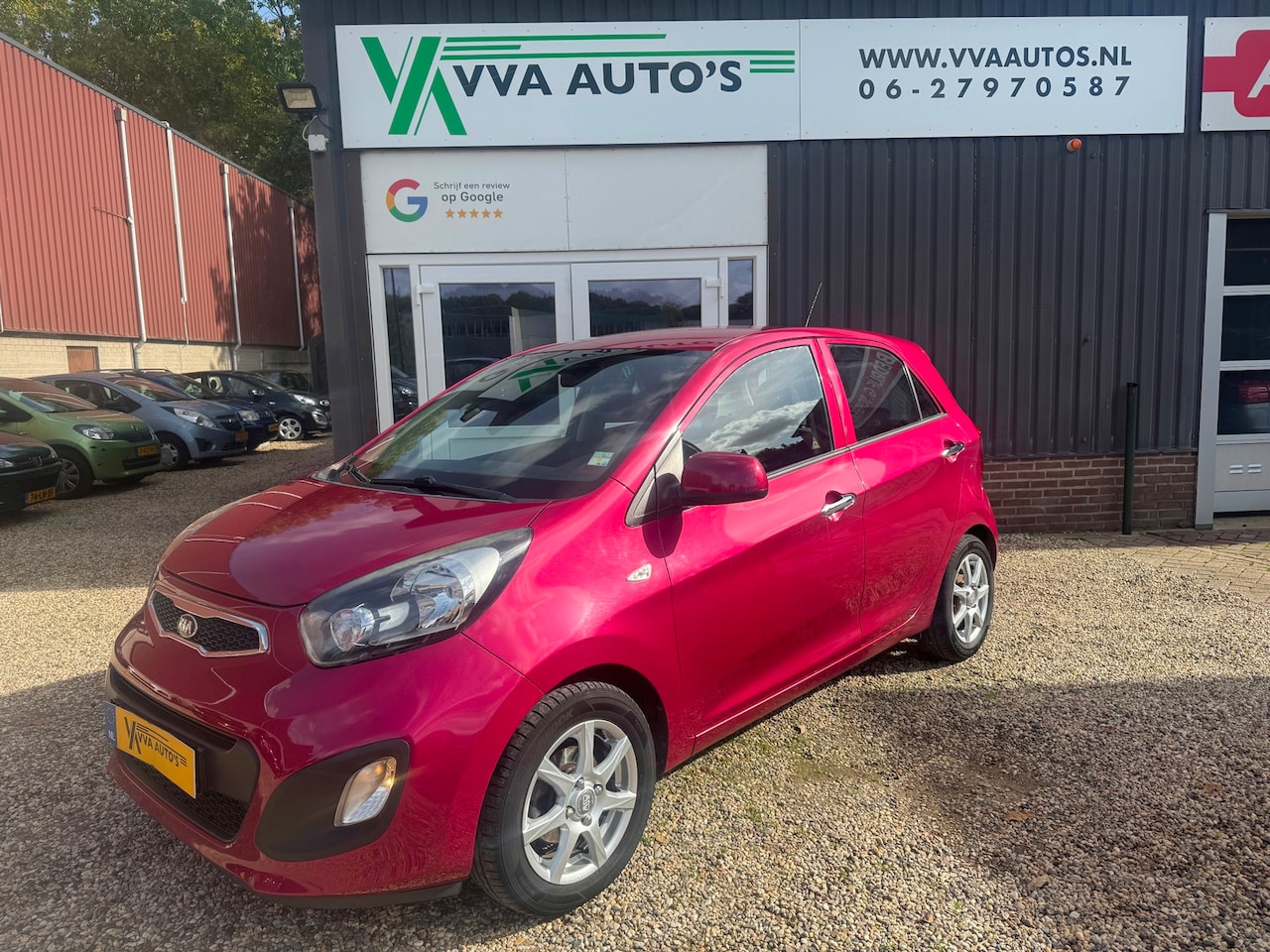 Kia Picanto - 1.0 airco, stoel- en stuurverwarming, bluetooth, APK 04-2027! - AutoWereld.nl