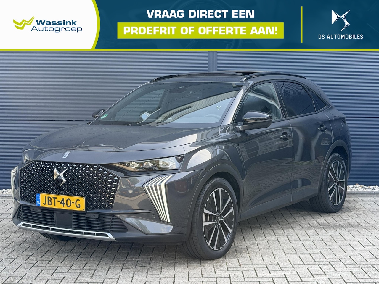 DS 7 - 1.6 PHEV 300 4x4 Pallas Schuifkanteldak | Lederen bekleding | Pack Techno | Pack Comfort H - AutoWereld.nl