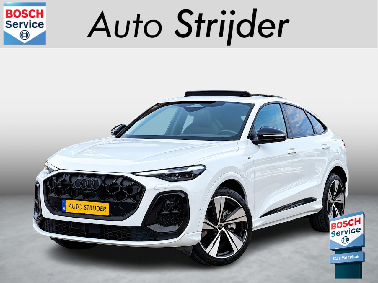 Audi Q5 Sportback - e-hybrid | Quattro | S-Line | MMI Bijrijdersdisplay | Tech Plus | District Green Metallic - AutoWereld.nl