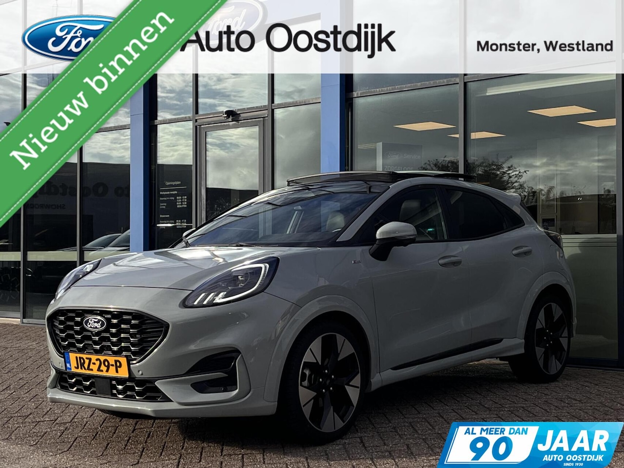 Ford Puma - 1.0 EcoBoost Hybrid ST-Line X 155PK Automaat Afn. Trekhaak Panodak Winterpack Adaptieve Cr - AutoWereld.nl