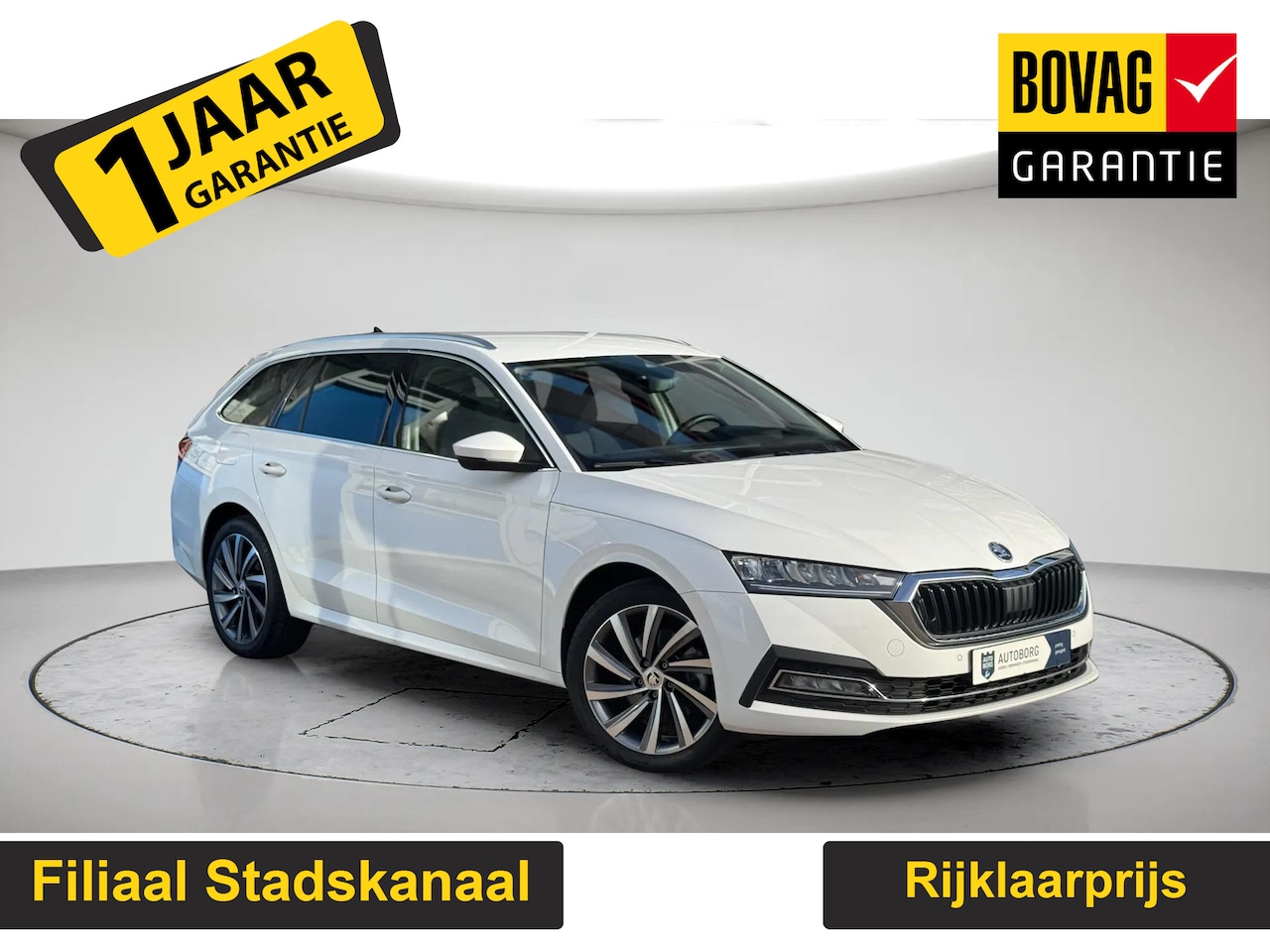 Skoda Octavia Combi - 1.4 TSI iV PHEV Business Edition Plus Gratis Afleverpakket! | Achteruitrijcamera | Adaptie - AutoWereld.nl