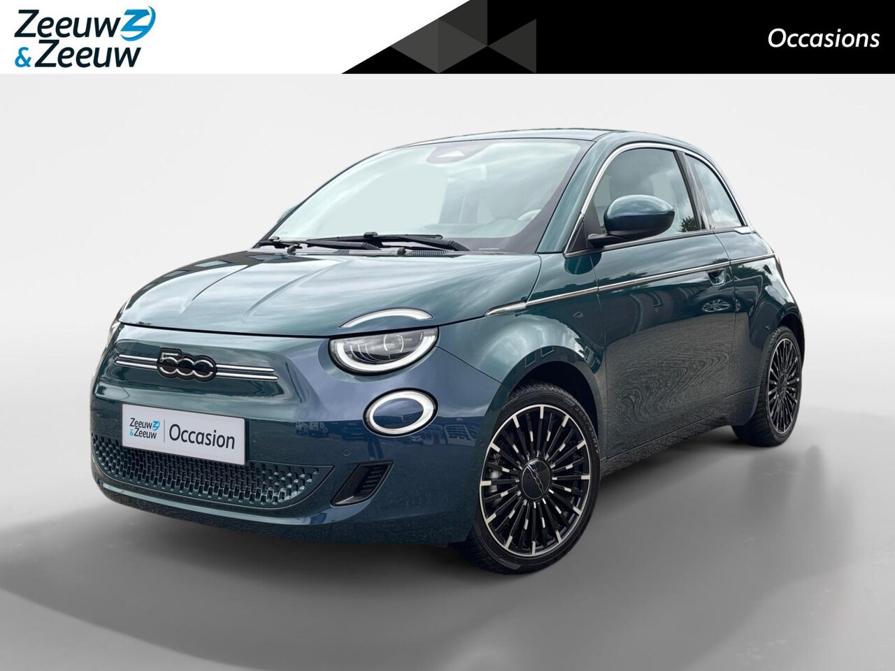 Fiat 500 - La Prima 42 kWh | Adapt. Cruise Control | Apple Carplay/Android Auto | Climate Control | A - AutoWereld.nl
