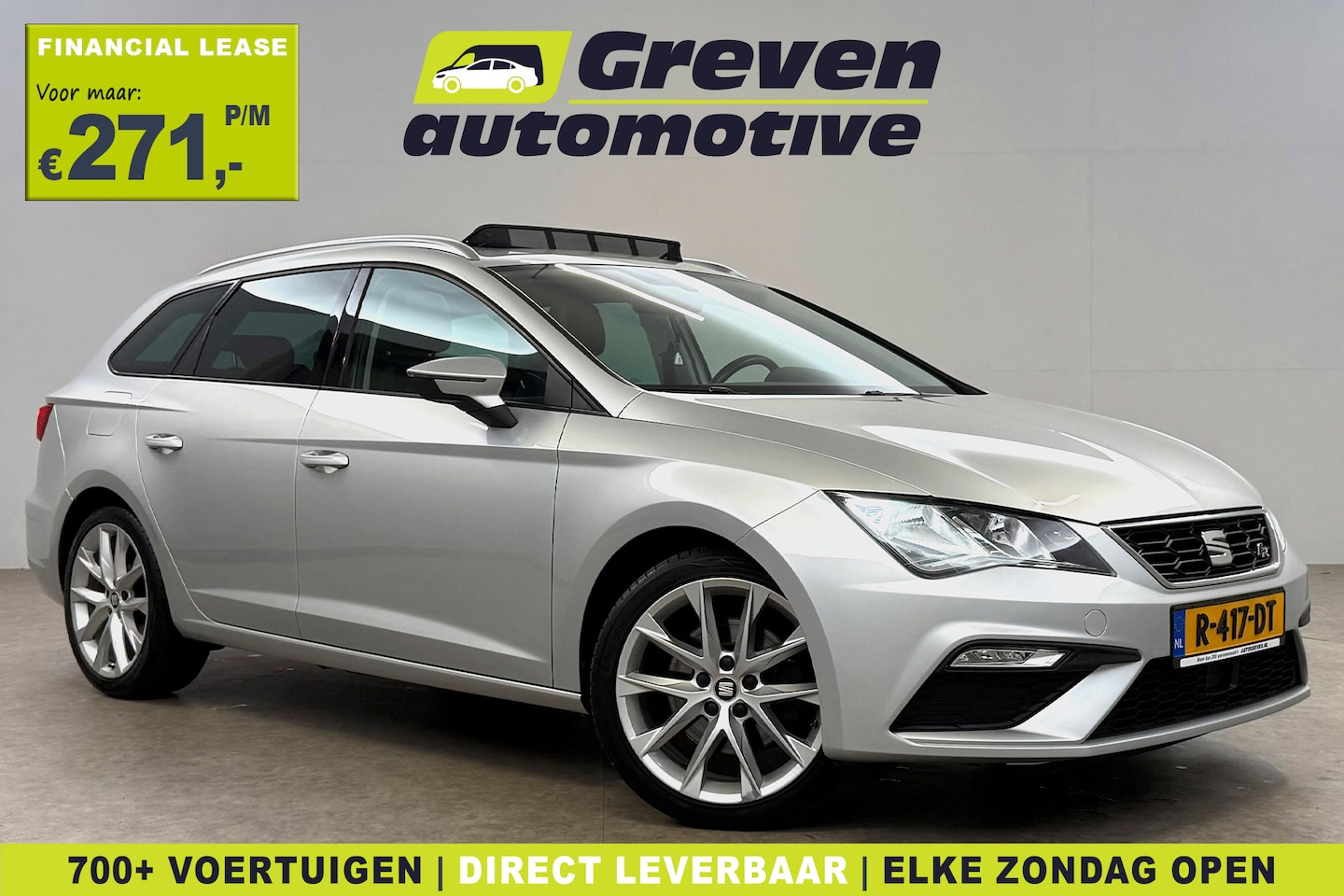 SEAT Leon - 1.8 TSI FR Business Intense 180PK | Pano | Sfeer | Carplay | Cruise | Parkeersens. - AutoWereld.nl