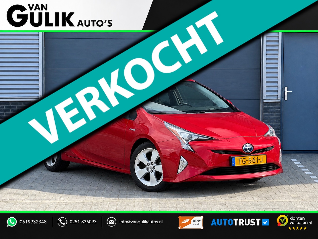 Toyota Prius - 1.8 Executive | Trekhaak | Navigatie | JBL | Camera | - AutoWereld.nl