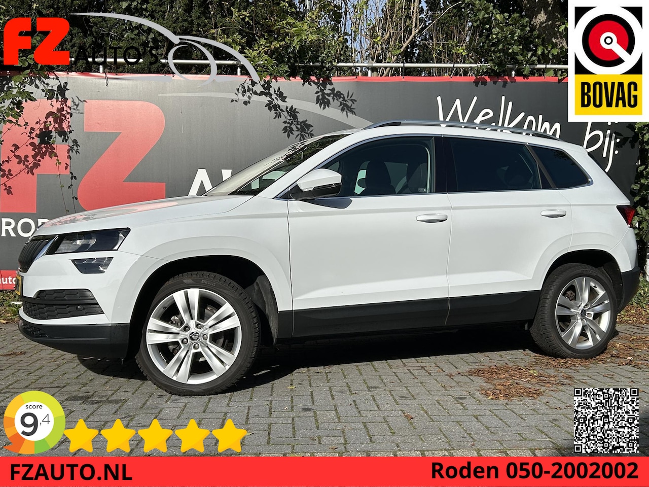 Skoda Karoq - 1.0 TSI Ambition Business Navigatie-Carplay-Multimedia-Airco - AutoWereld.nl