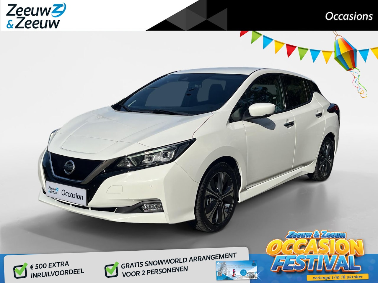 Nissan LEAF - Tekna 40 kWh | 360 graden camera | Stoelverwarming | Climate Control | Bose audio - AutoWereld.nl