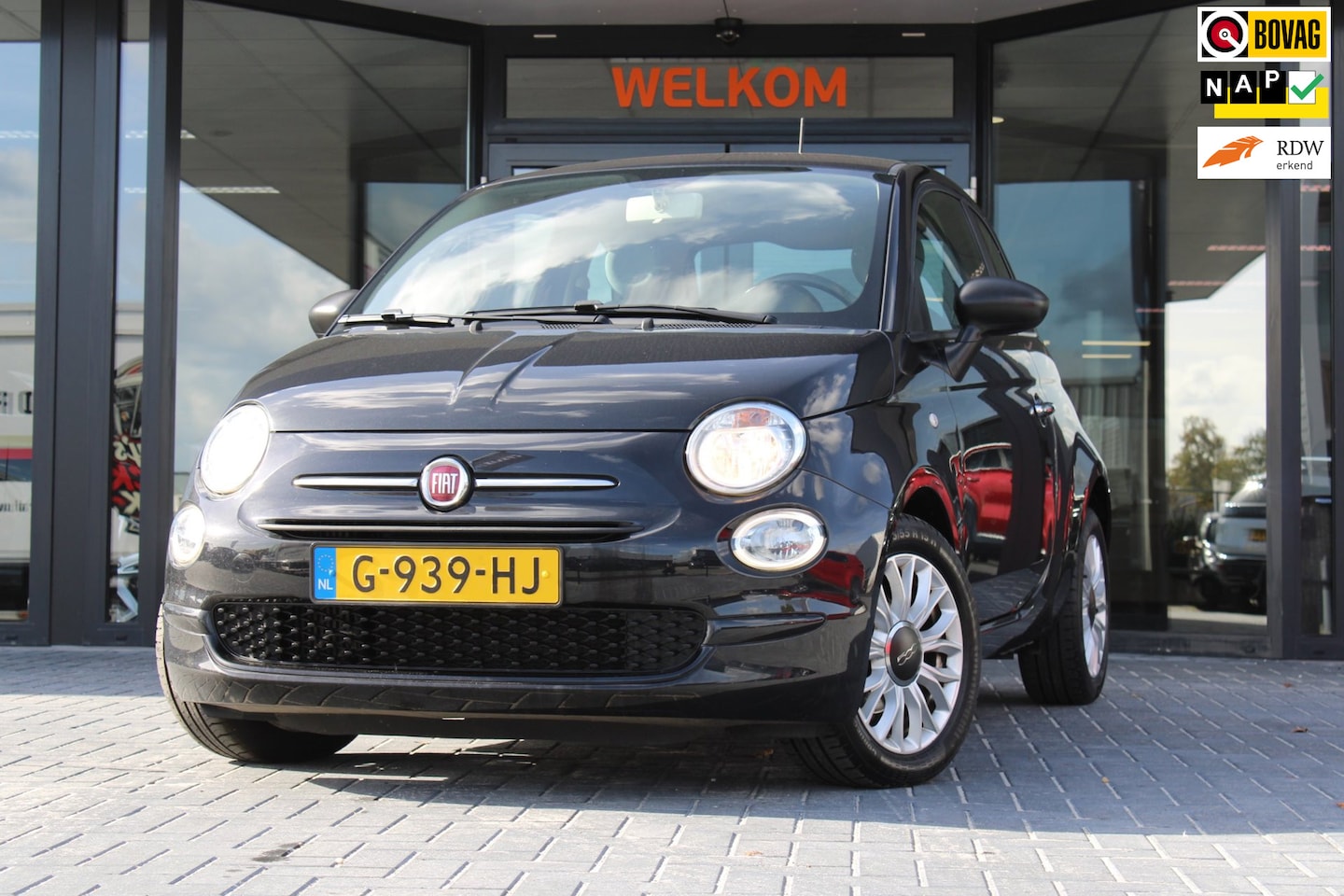 Fiat 500 - 0.9 TwinAir Turbo Young 0.9 TwinAir Turbo Young, Airco, Navigatie, Elektrische ramen, Multifunctioneel stuurwiel - AutoWereld.nl