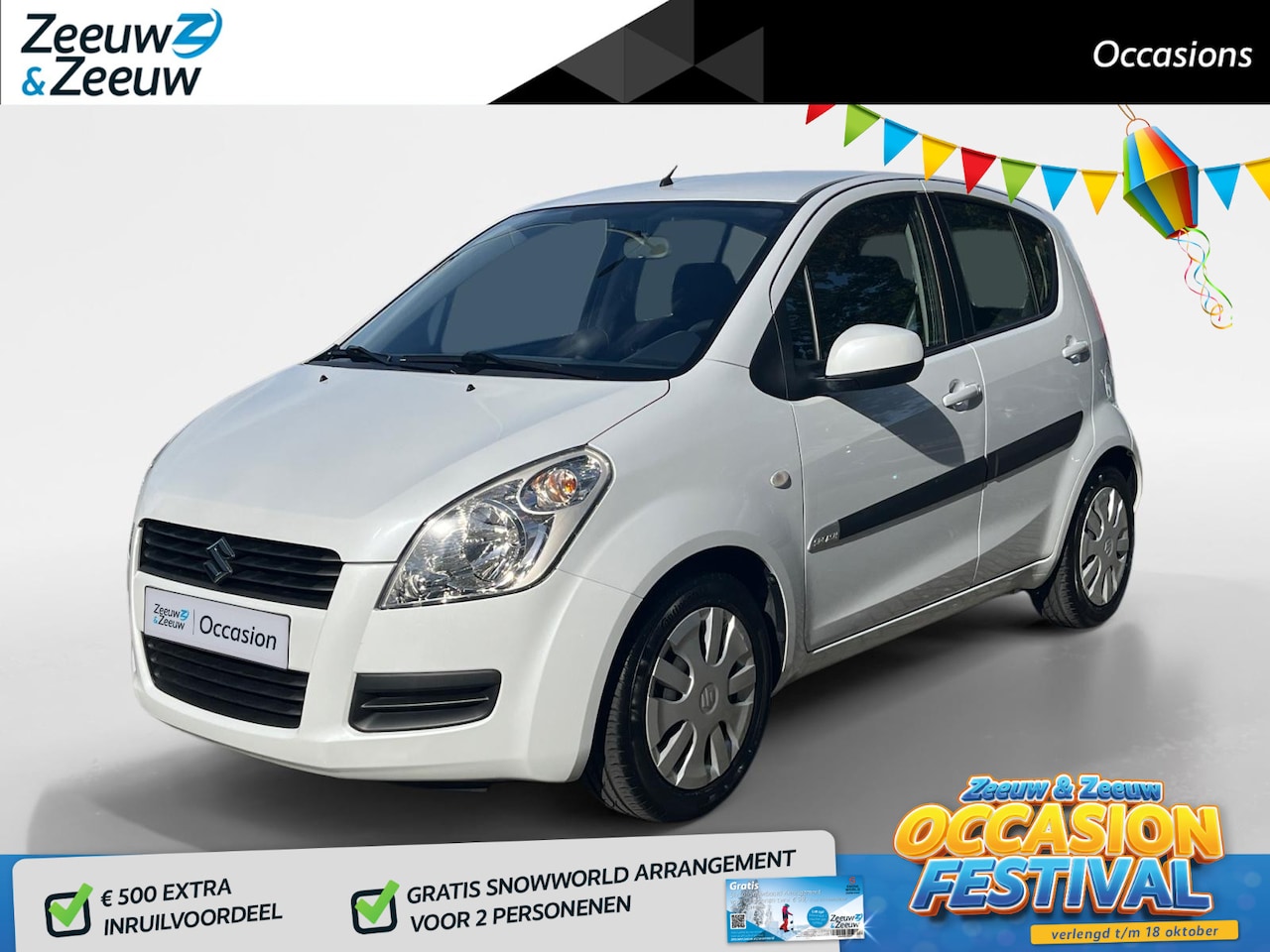 Suzuki Splash - 1.0 VVT Comfort | Dealer onderhouden | Zeer lage kilometerstand | Compacte en zuinige auto - AutoWereld.nl
