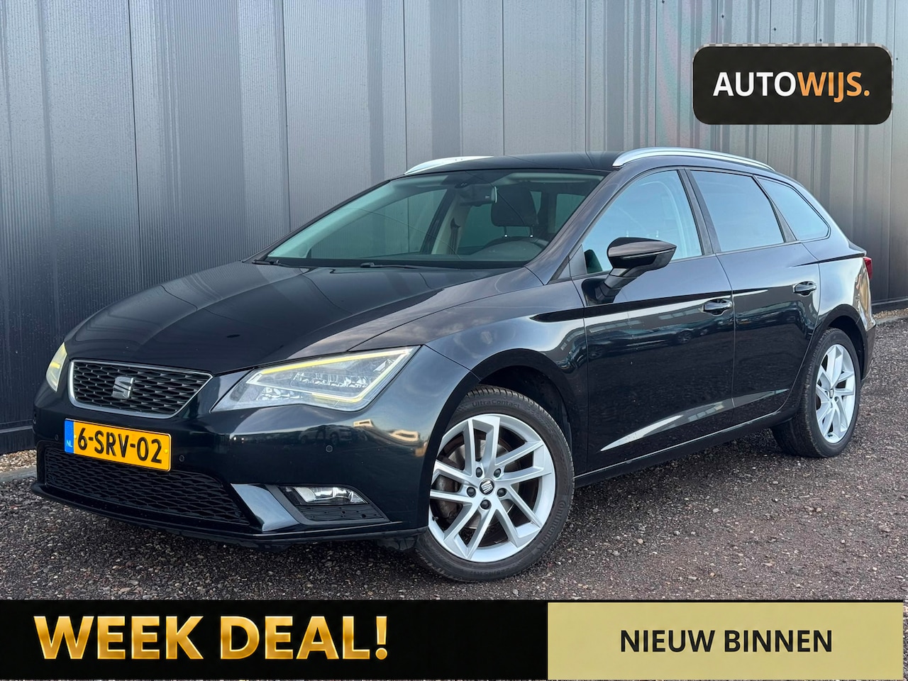 SEAT Leon ST - 1.2 TSI Style Business|LED|NL AUTO|TREKHAAK|PDC|CRUISE|GOED ONDERHOUDEN - AutoWereld.nl