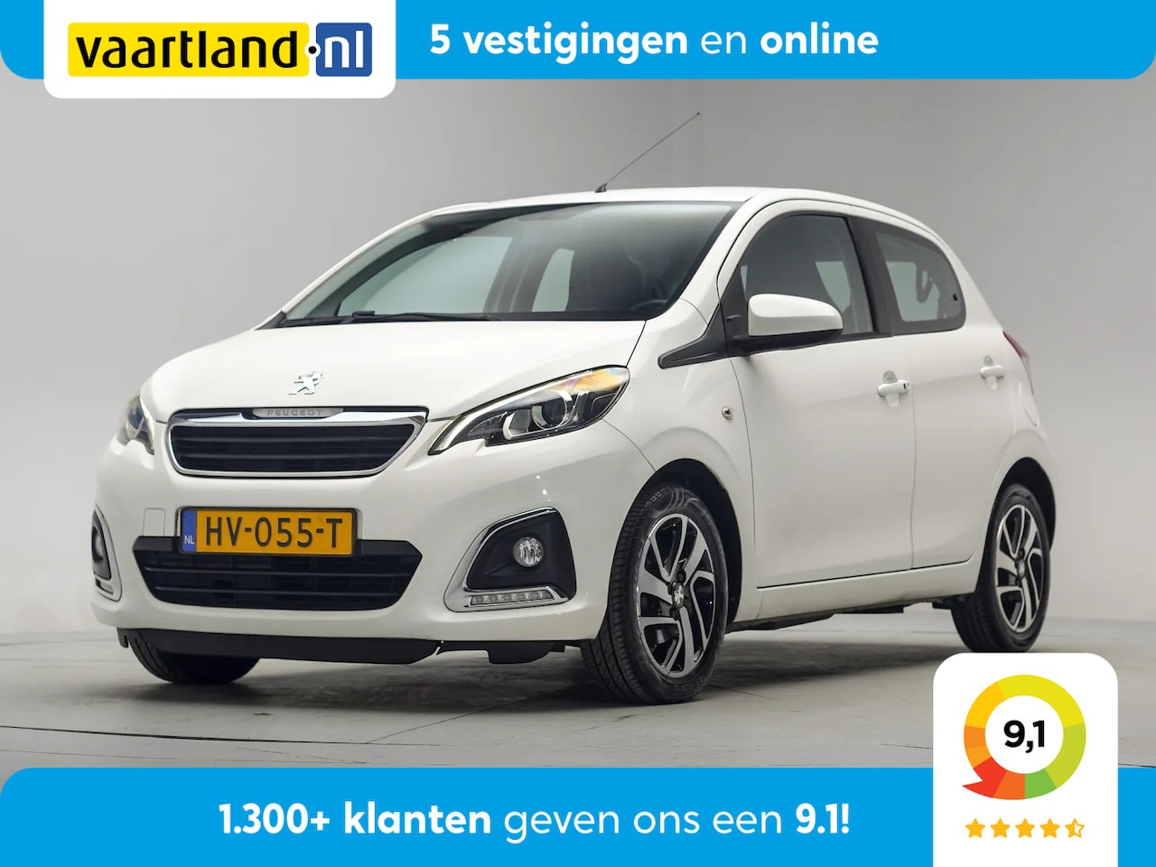 Peugeot 108 - 1.0 e-VTi Allure [ Airco Cruise Keyless entry ] - AutoWereld.nl