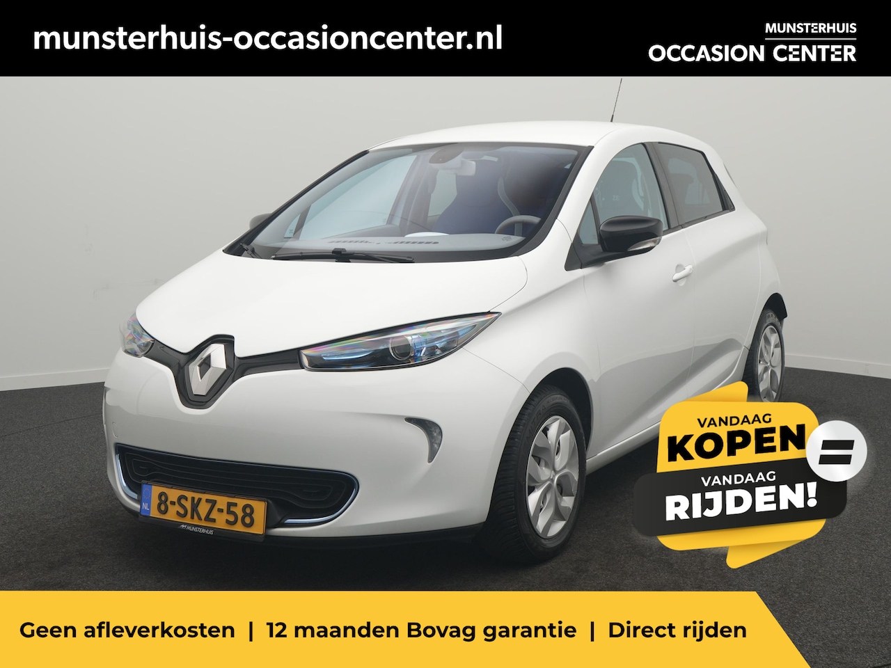 Renault Zoe - Q210 Zen Quickcharge 22 kWh Koop accu - AutoWereld.nl