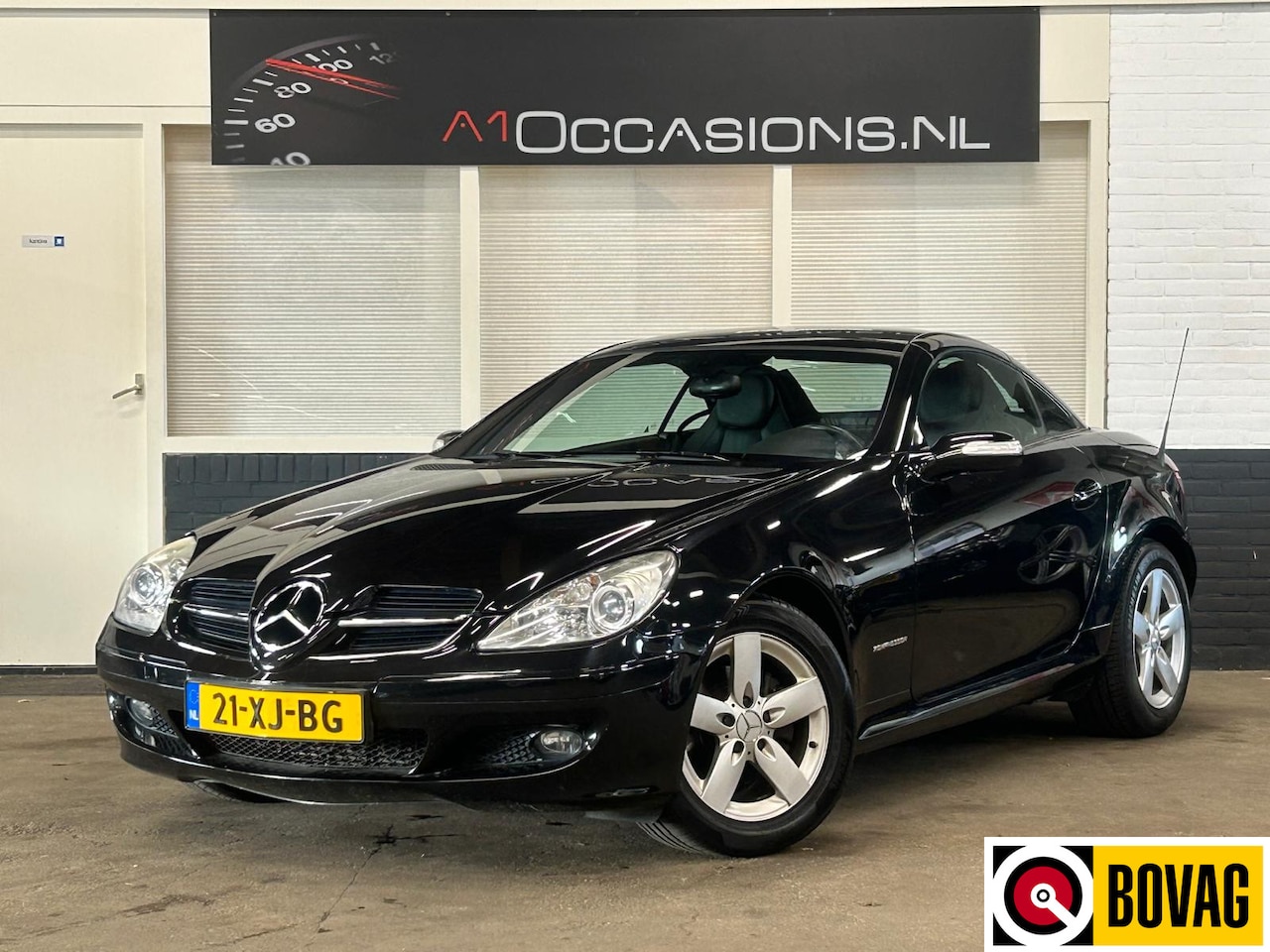 Mercedes-Benz SLK-klasse - + CABRIO + LEDER + STOELVERWARMING!! 200 K. - AutoWereld.nl