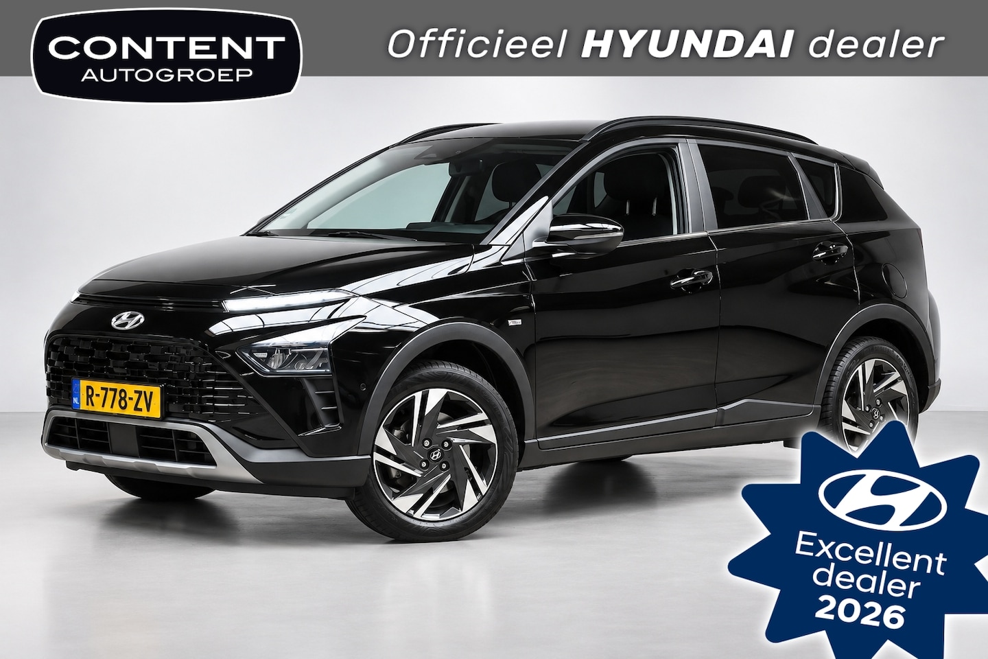 Hyundai Bayon - 1.0 T-GDI 48V 100PK 7DCT Premium I Automaat - AutoWereld.nl