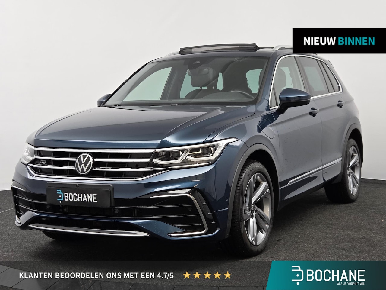 Volkswagen Tiguan - 1.4 TSI 245pk DSG eHybrid R-Line Business+ | Trekhaak | Panoramadak | Leder | SoH 95,8% | - AutoWereld.nl