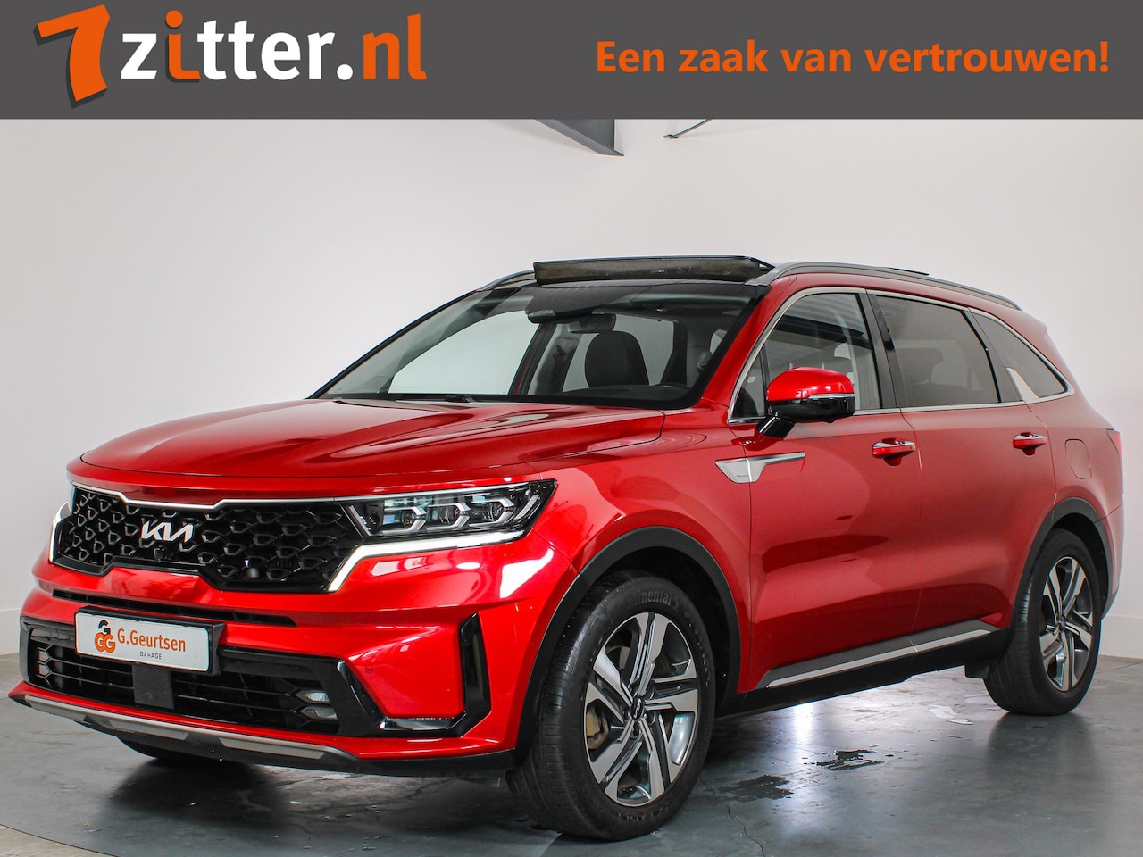 Kia Sorento - 1.6 T-GDI PHEV 4WD DynamicPlusLine 7-Persoons Panoramadak, Trekhaak, Stoelverwarming/Venti - AutoWereld.nl