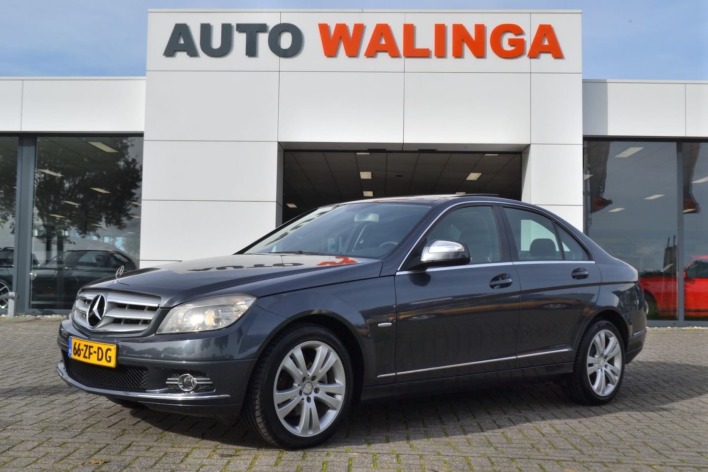 Mercedes-Benz C-klasse - 200 K Avantgarde | Leer | Panoramadak | Stoelverwarming | Audio Comand Navi |Trekhaak | - AutoWereld.nl