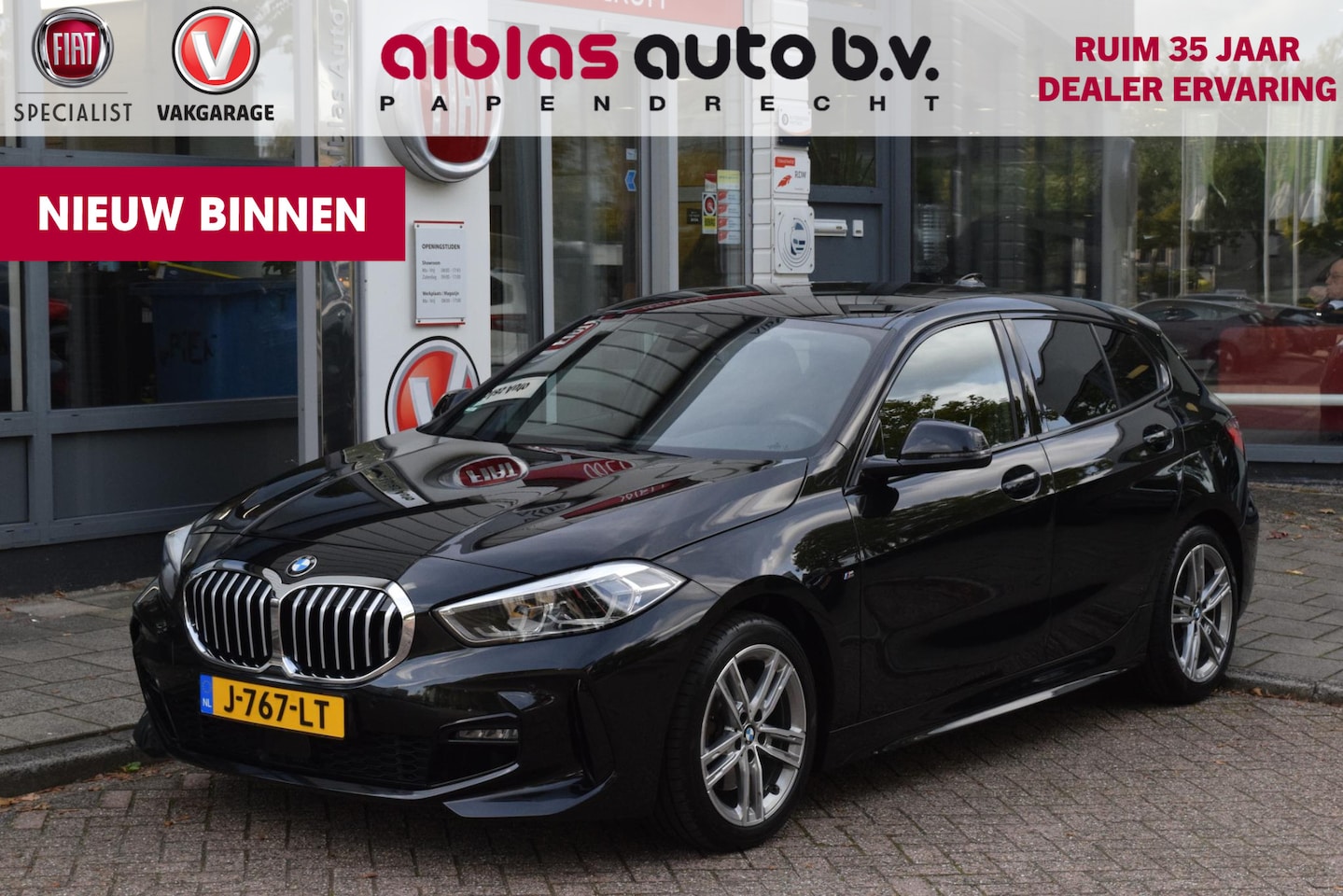 BMW 1-serie - 118i High Ex.|M-Pakket|Led|Carplay|Sfeer|Stoelvw. - AutoWereld.nl