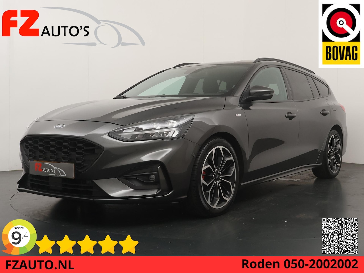 Ford Focus Wagon - 1.0 EcoBoost ST Line Business navigatie-Cruise controle-Carplay - AutoWereld.nl