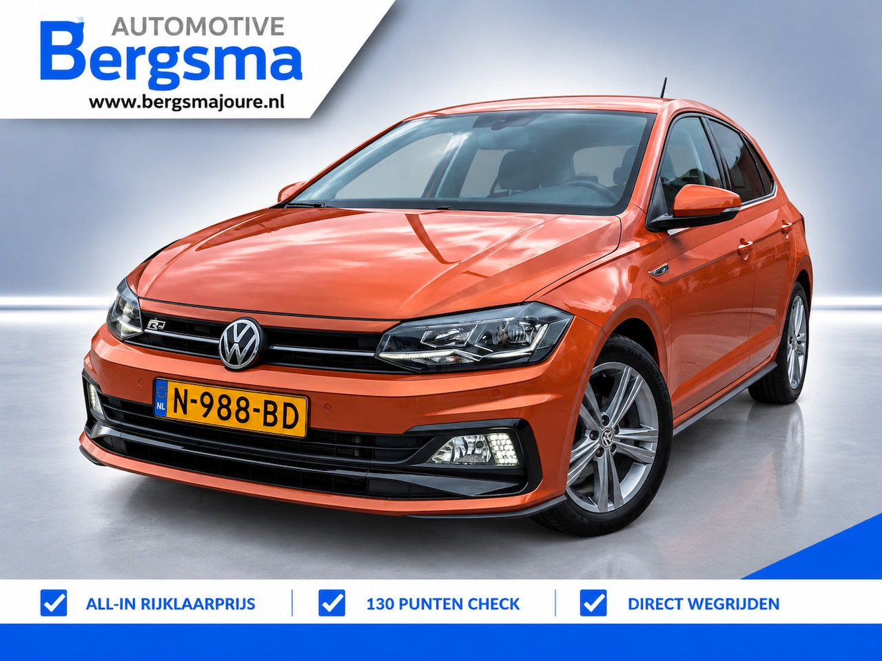 Volkswagen Polo - 1.0 TSI R-Line Business+ 1.0 TSI R-Line Business - AutoWereld.nl