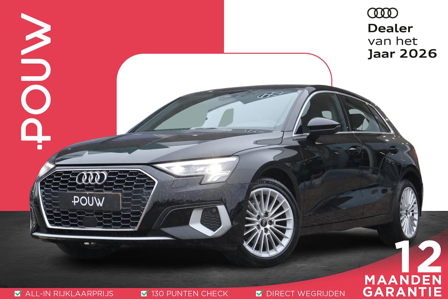 Audi A3 Sportback - 35 TFSI 150pk S-tronic Advanced edition | Navigatie | Sportstoelen | Camera | PDC | Carpla - AutoWereld.nl