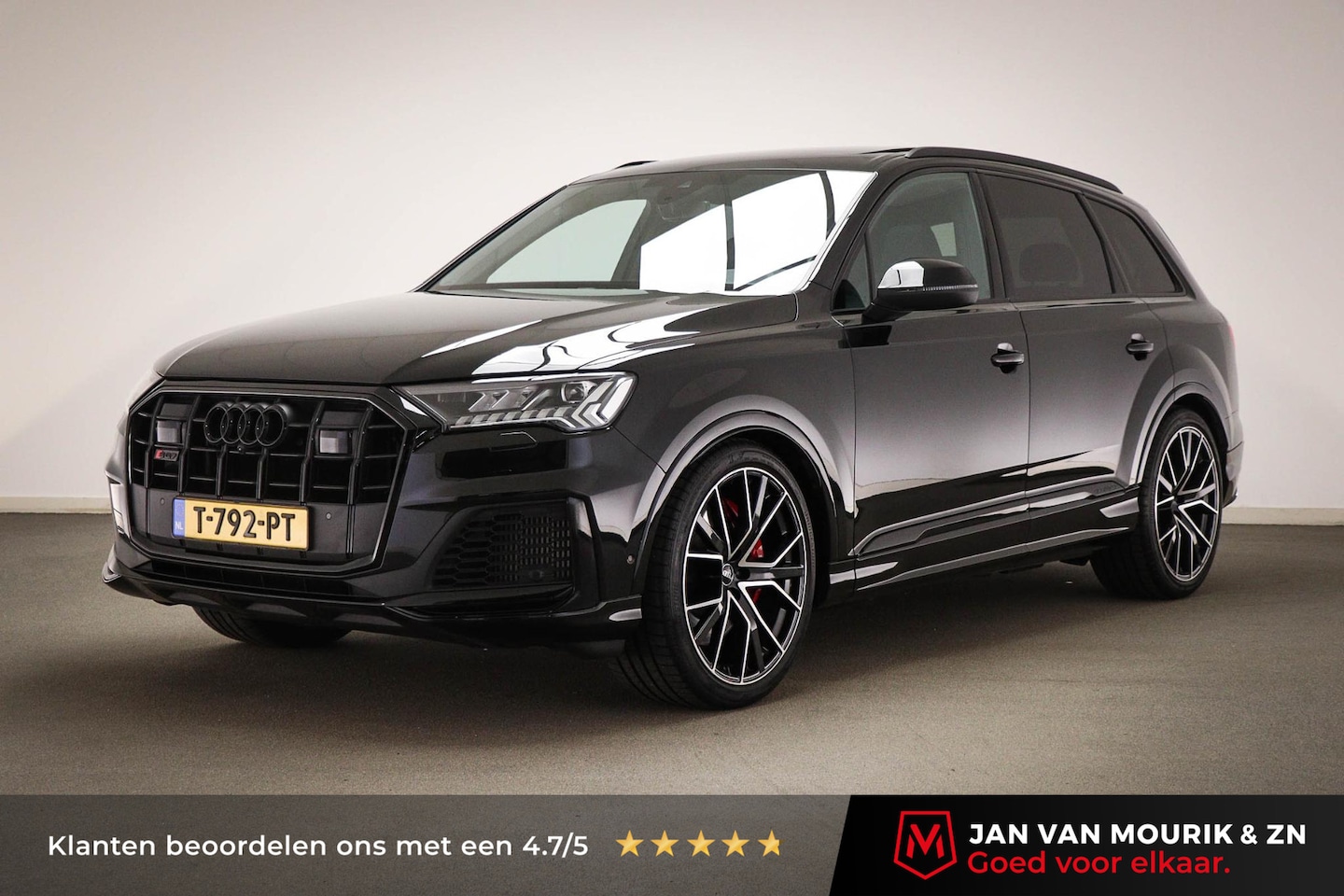 Audi Q7 SQ7 - 4.0 TFSI quattro 7p | PANORAMDAK | LEDER | STOELVERWARMING | TREKHAAK | 22" - AutoWereld.nl